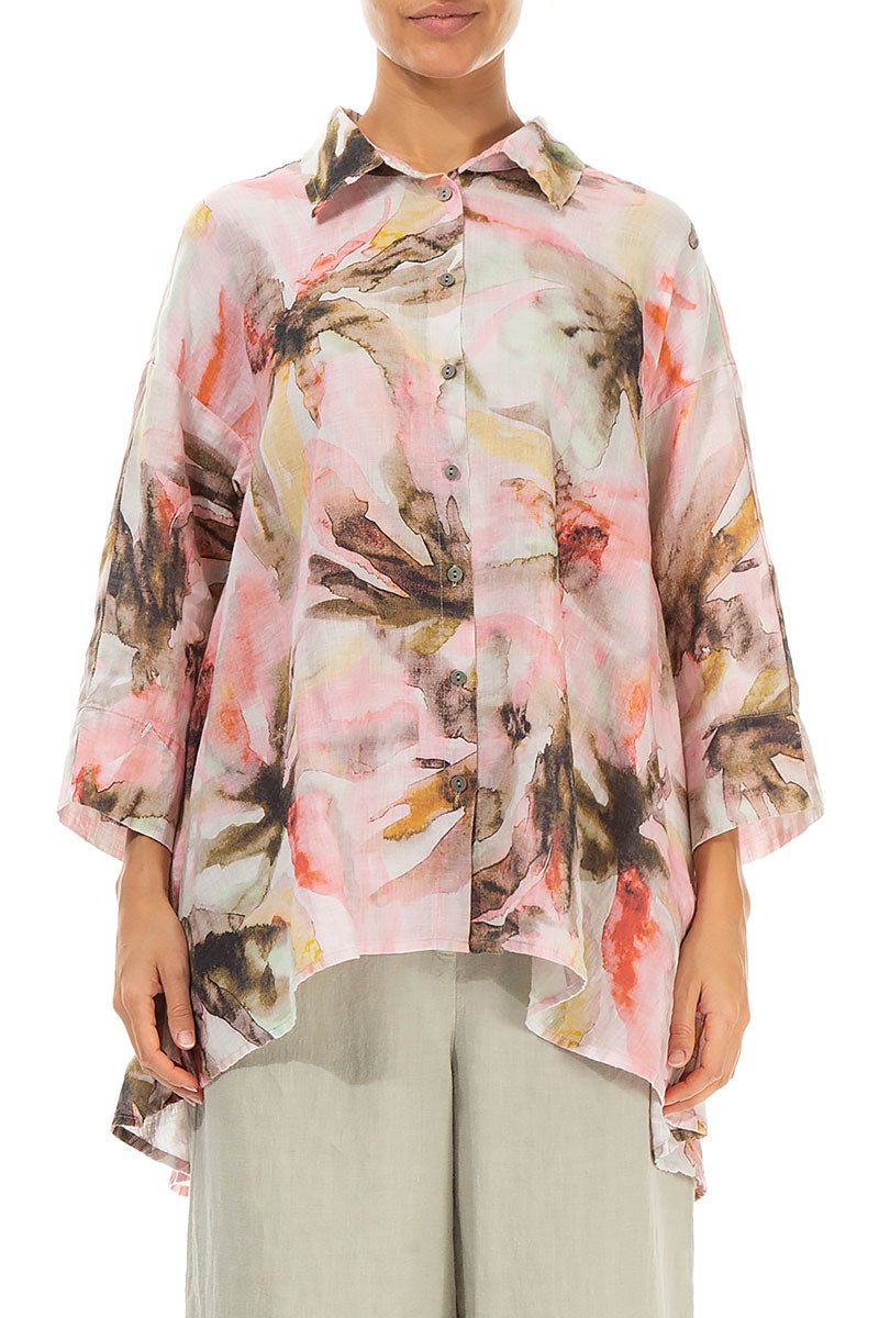 Loose Oasis Linen Shirt 1