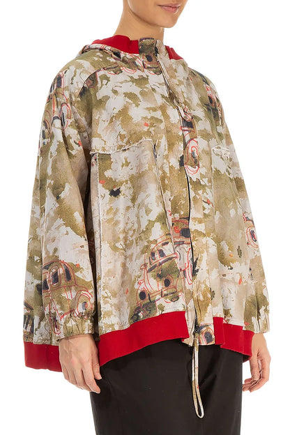 Loose Retro Cotton Jacket