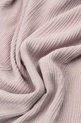 Loose Textured Beige Silk Blouse 5