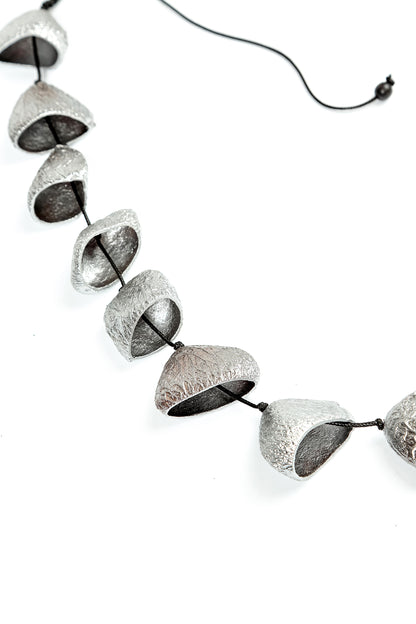 Lunar Shell Statement Necklace