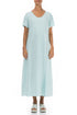 Maxi Aqua Breeze Cotton Dress 1