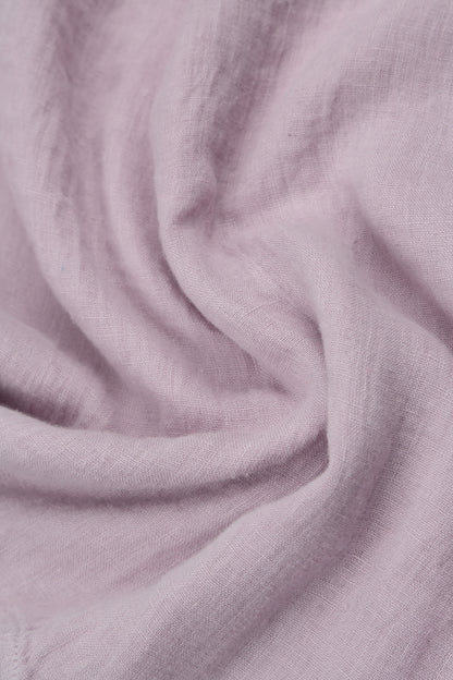 Maxi Lilac Gauze Linen Dress