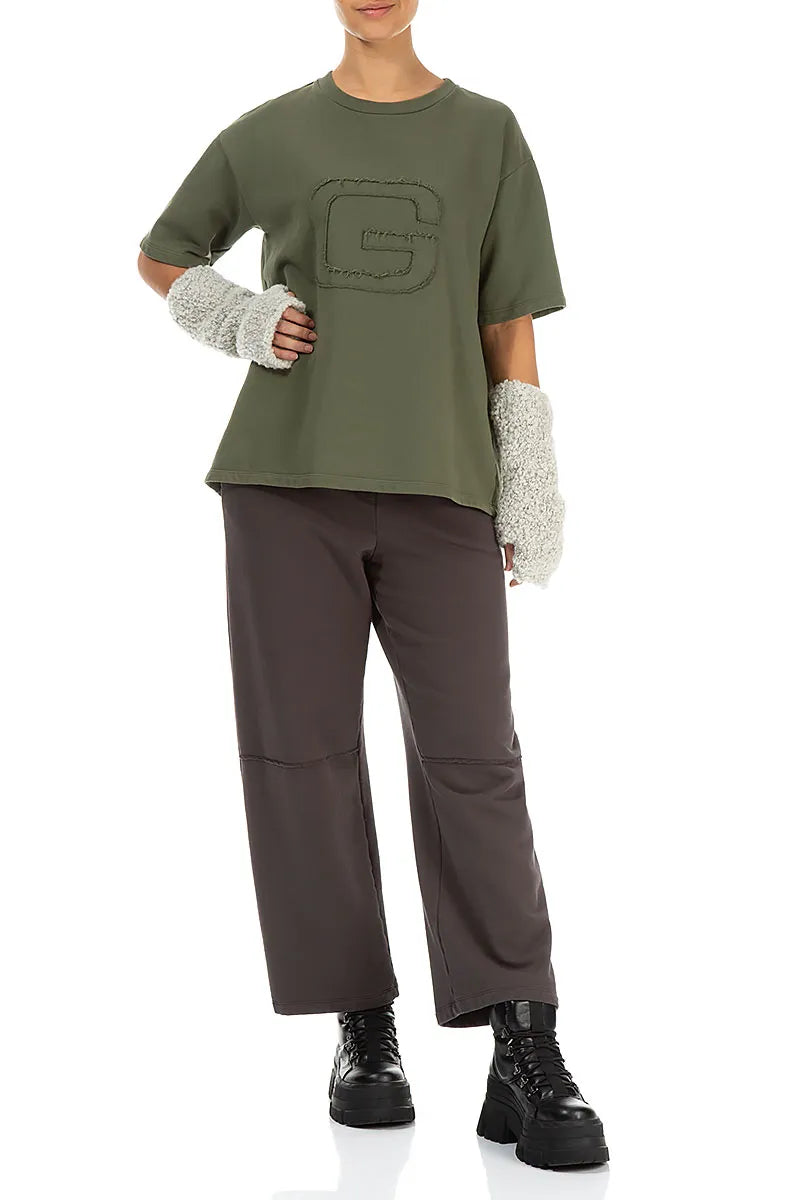 Mélange Ivory Alpaca Wool Wristlets 2