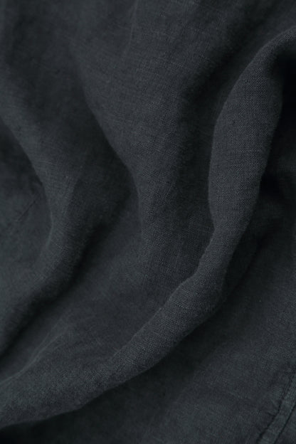 Midi Graphite Linen Dress 5