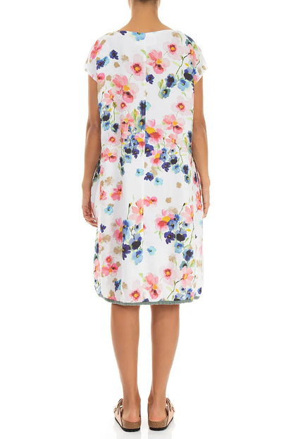 Midi-Leinenkleid „Primrose“