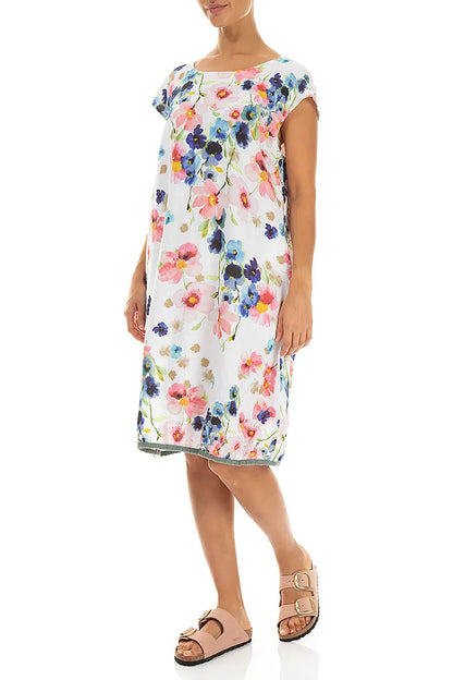 Midi-Leinenkleid „Primrose“