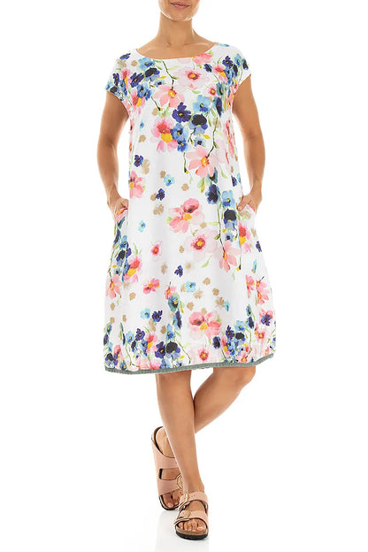 Midi-Leinenkleid „Primrose“