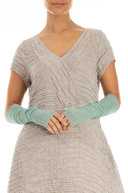 Mint Mesh Soft Cotton Wristlets 1