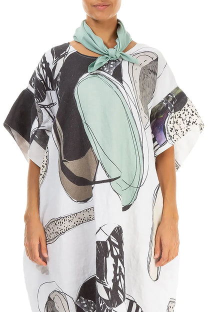 Mint Pure Silk Square Scarf 1