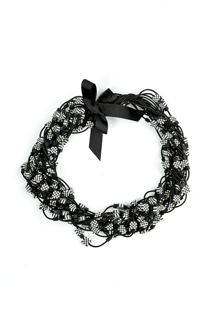 Monochrome Layer Clay Necklace 3