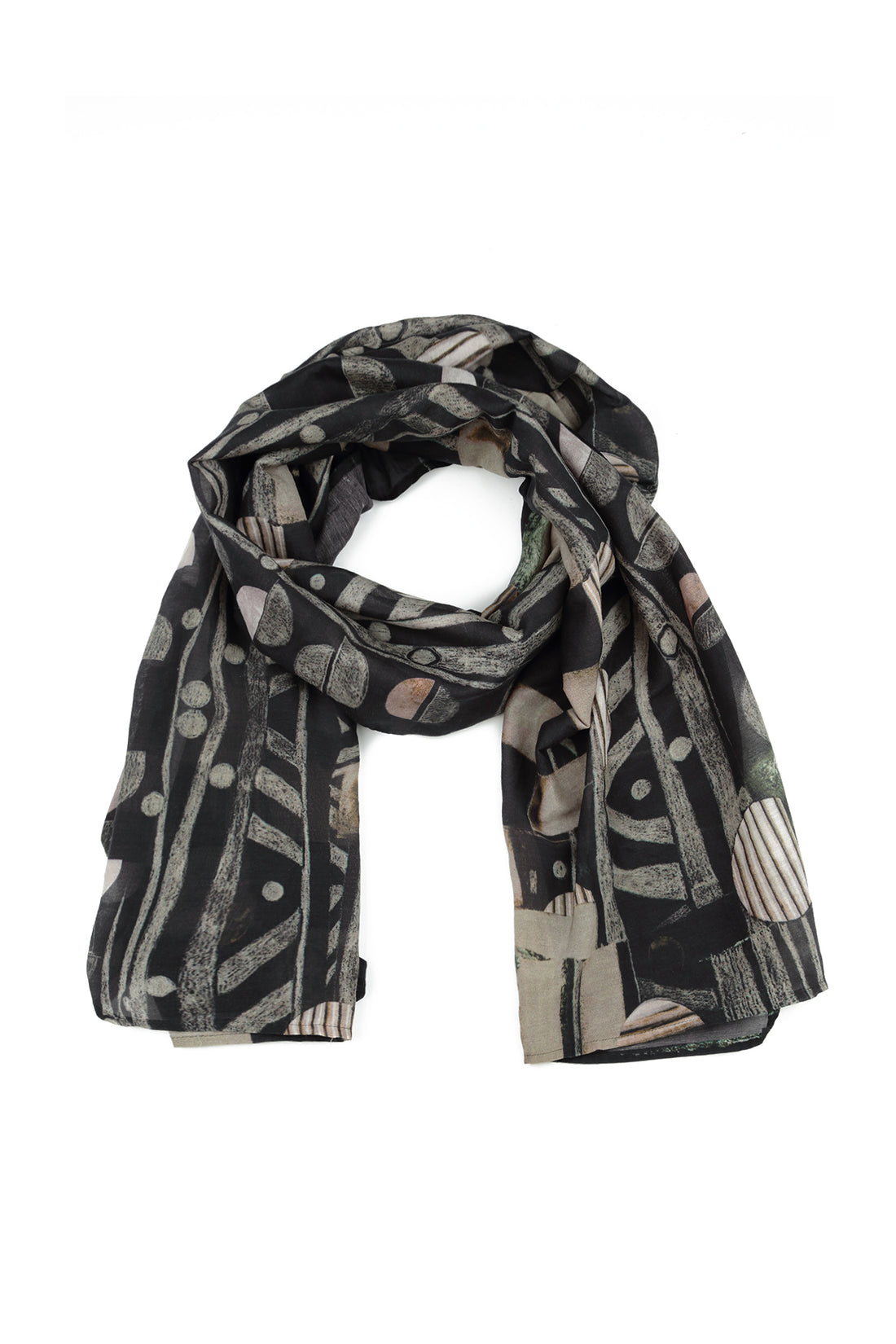 Moonlight Silk Cotton Scarf 1