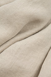 Natural Linen Dungaree Dress 6