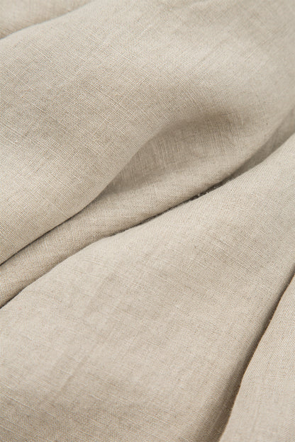 Natural Linen Dungaree Dress 6