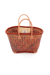 Natural Mini Rust French Market Basket 3