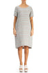 Natural Stripe Linen Dress 1