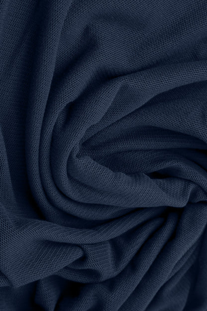 Navy Mesh Soft Cotton Wristlets 4