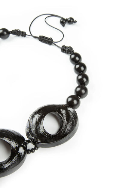 Noir Drift Bamboo Necklace 2