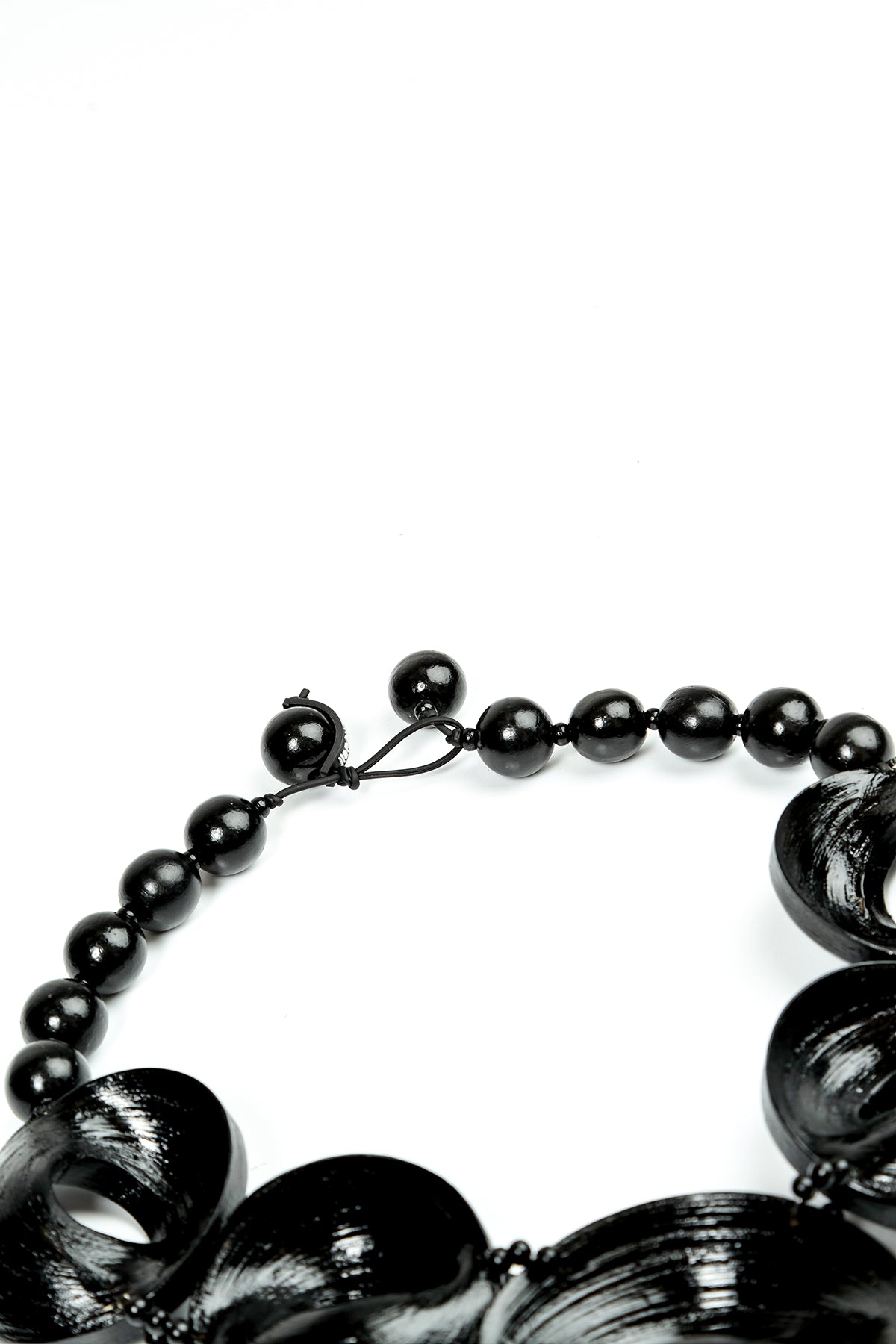 Collier en bambou Noir Drift