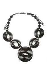 Noir Drift Bamboo Necklace 1