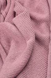 Open Longer Back Mauve Pink Linen Cardigan 6