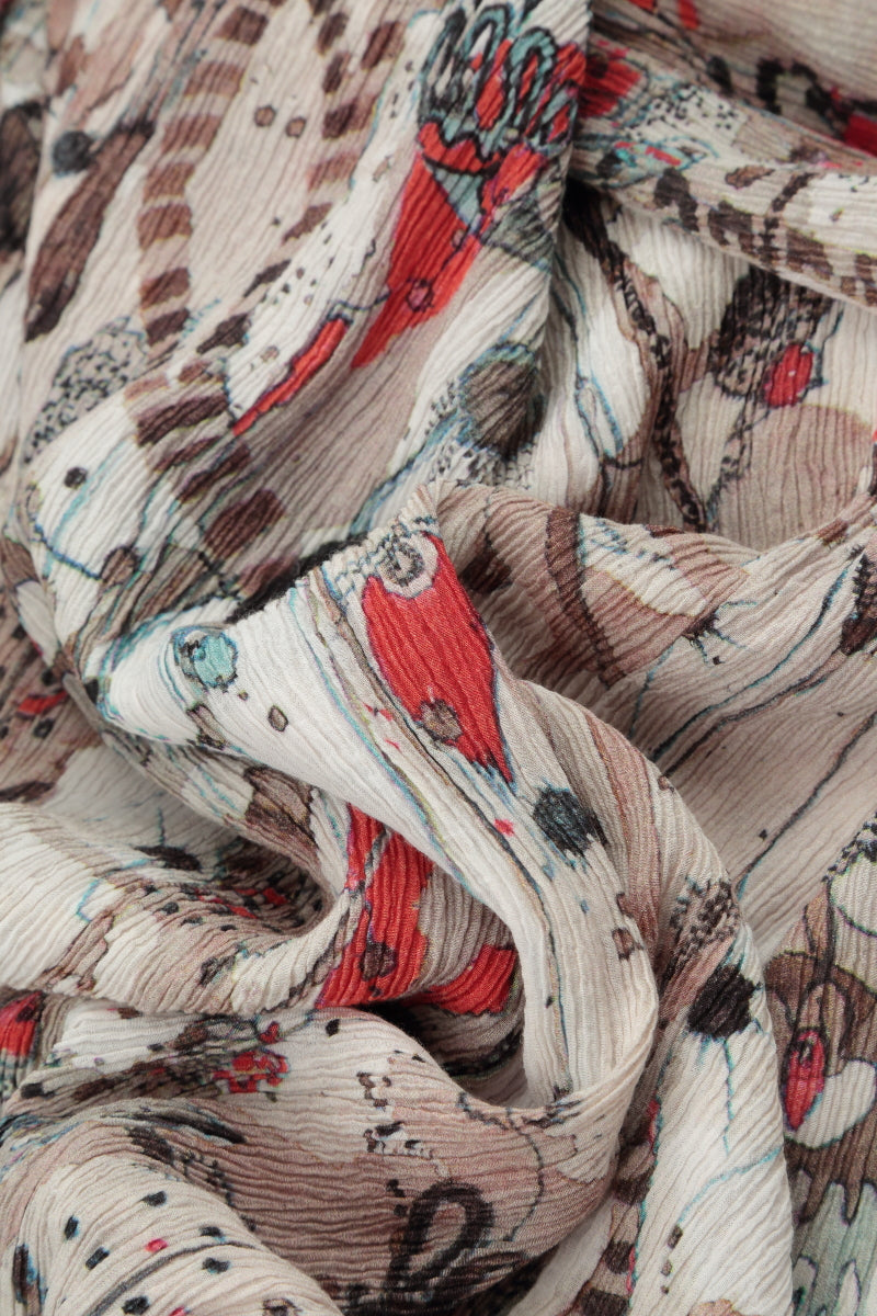 Open Savannah Silk Viscose Jacket 6