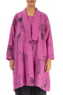 Open Wild Berry Mirage Linen Jacket 1