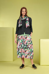 Paint Charm Linen Skirt 6