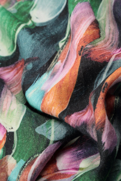 Paint Charm Linen Skirt 5