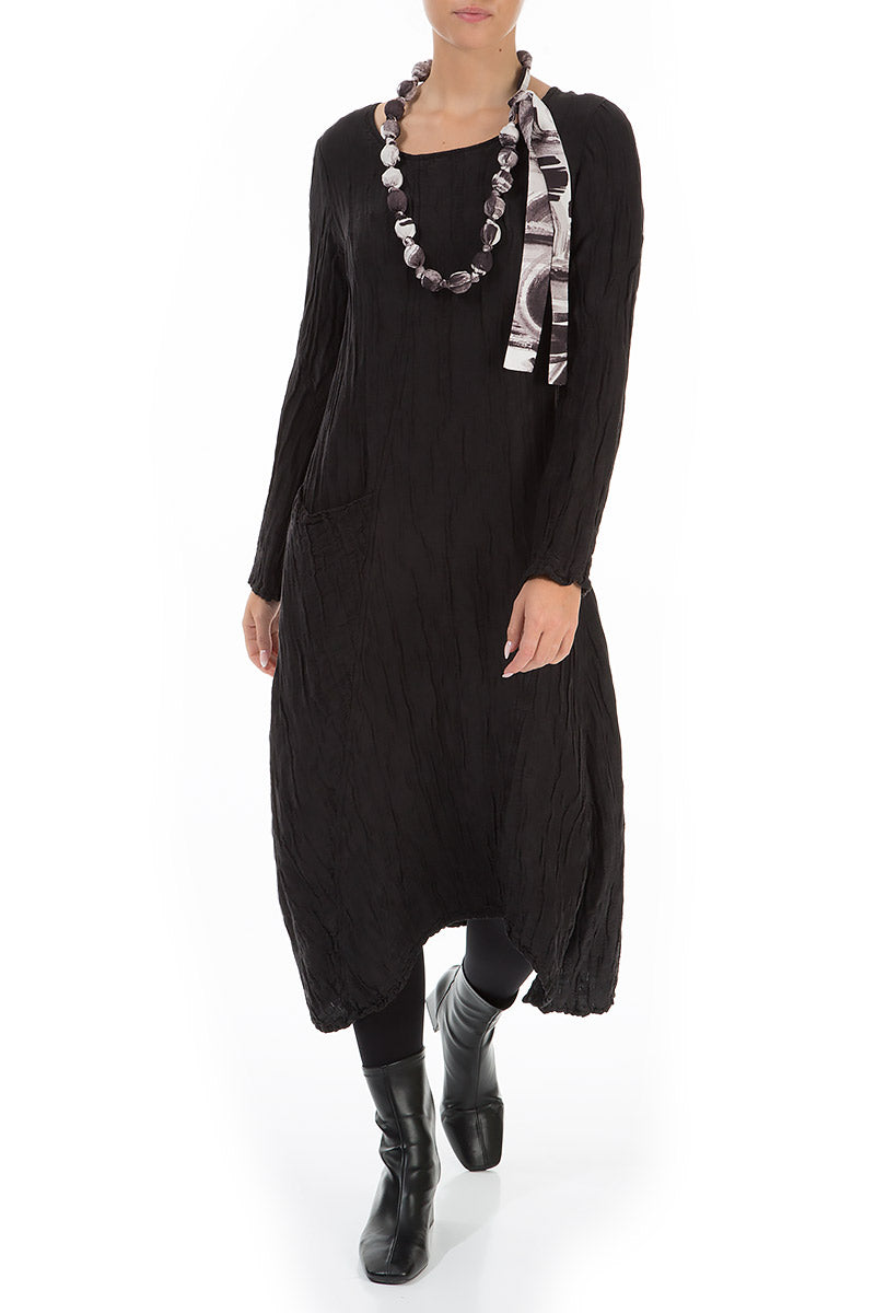 Off White Paintwave Silk Bamboo Bead Necklace 2