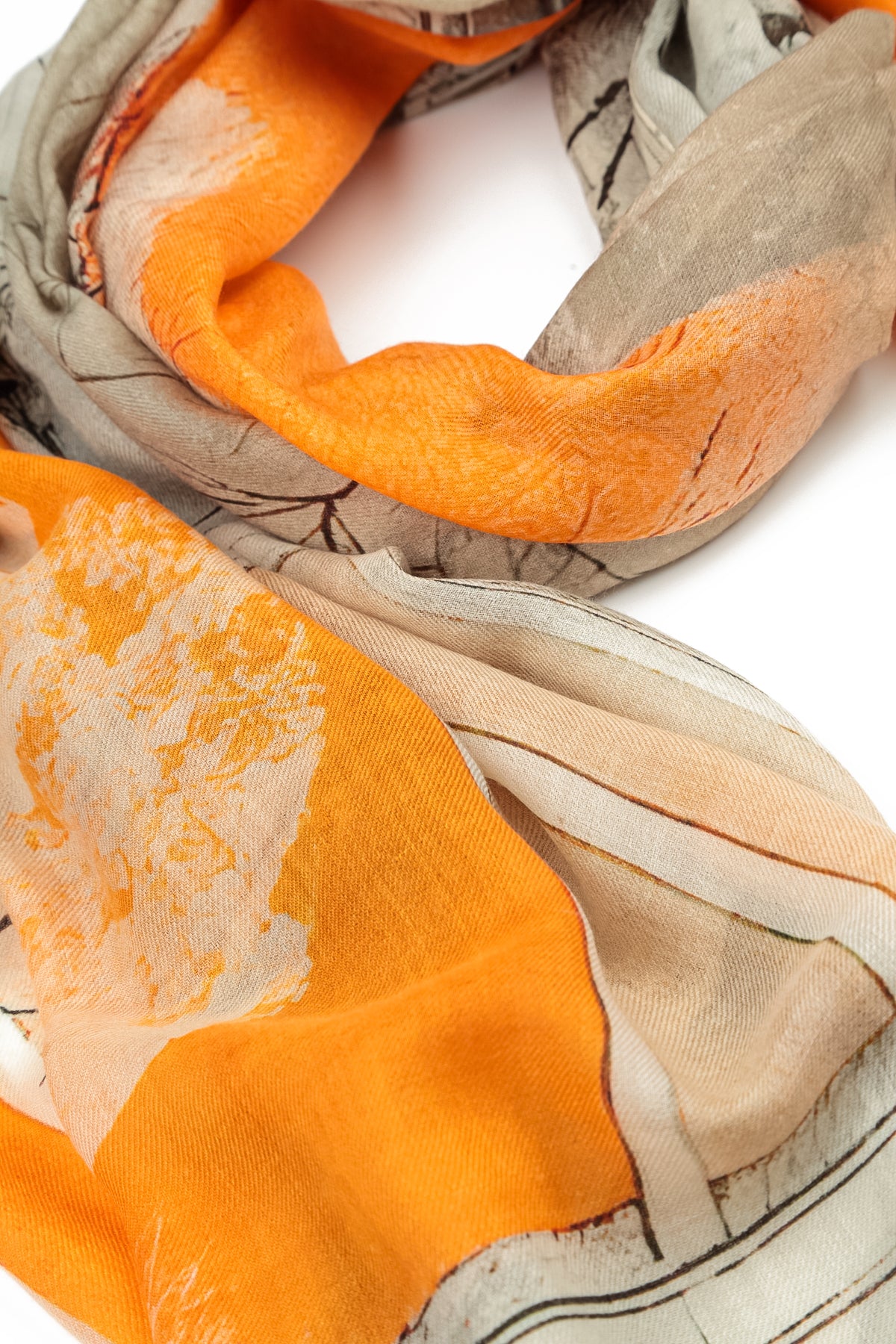 Écharpe en soie et cachemire Parfum de Ville