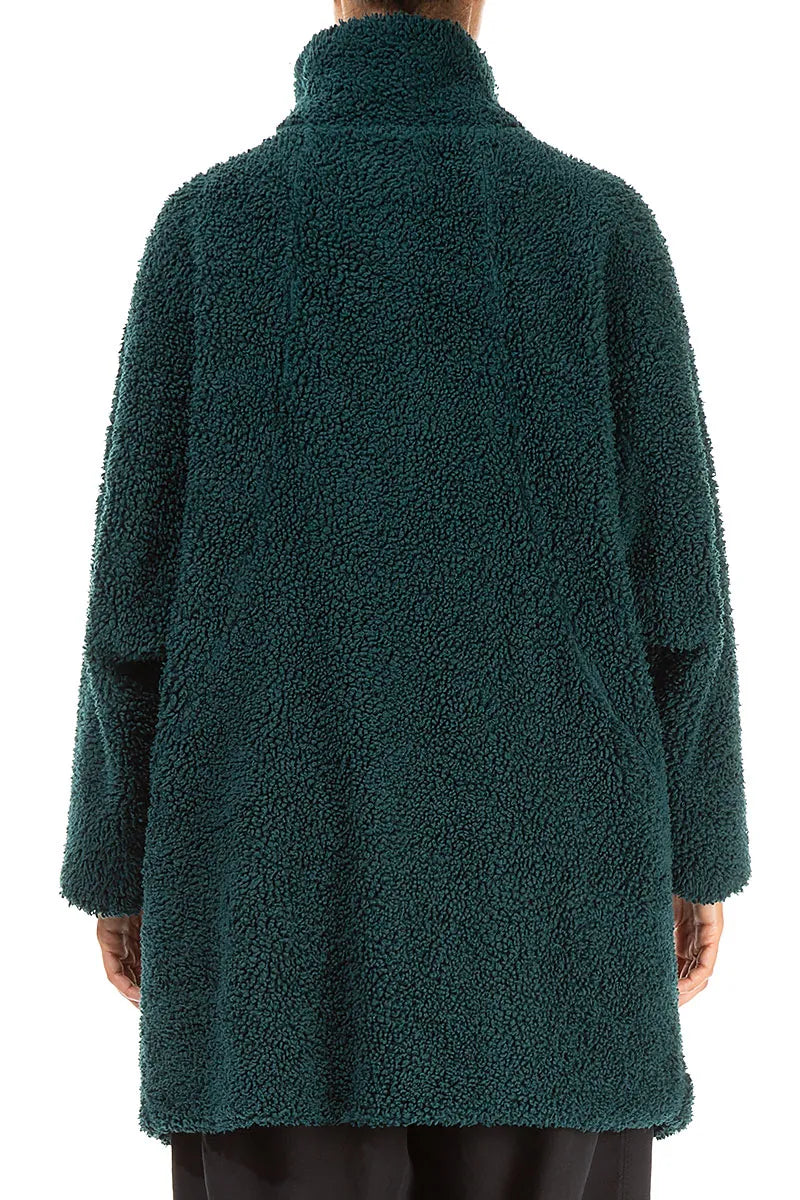 Peacock Teddy Cotton Coat 2