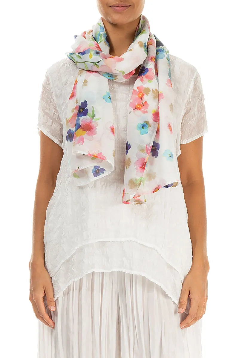 Primrose Silk Cotton Scarf