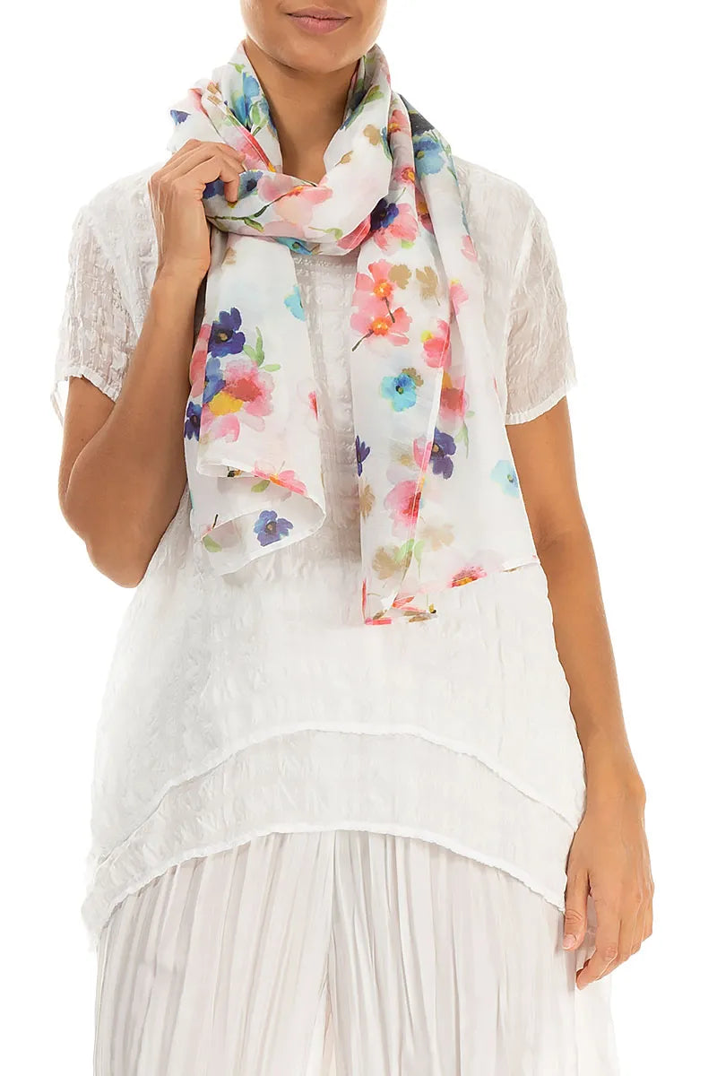Primrose Silk Cotton Scarf