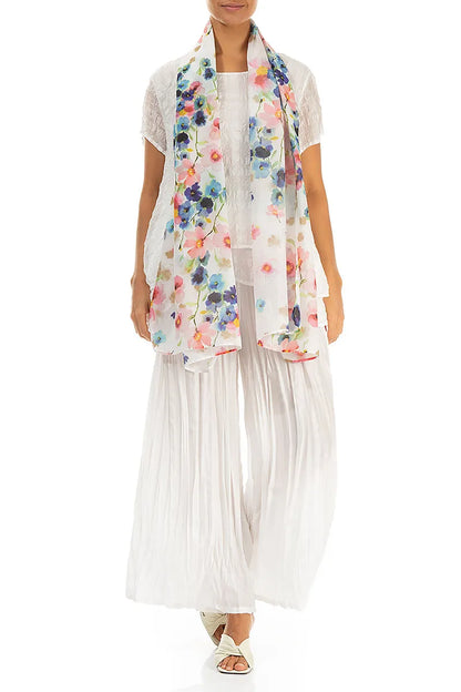 Primrose Silk Cotton Scarf