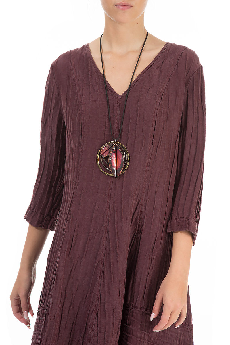 Red Charms Metal Pendant 2