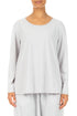 Relaxed Pearl Grey Cotton Blouse 1