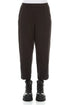 Relaxed Taper Black Linen Trousers 1