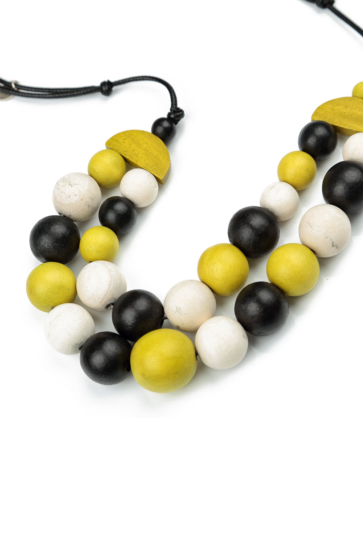 Halskette Riverstone Lime