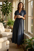Romantic Graphite Silk Bamboo Dress 1