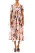 Romantic Oasis Silk Bamboo Dress 1