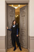 Royal Blue Mesh Soft Cotton Blouse 5