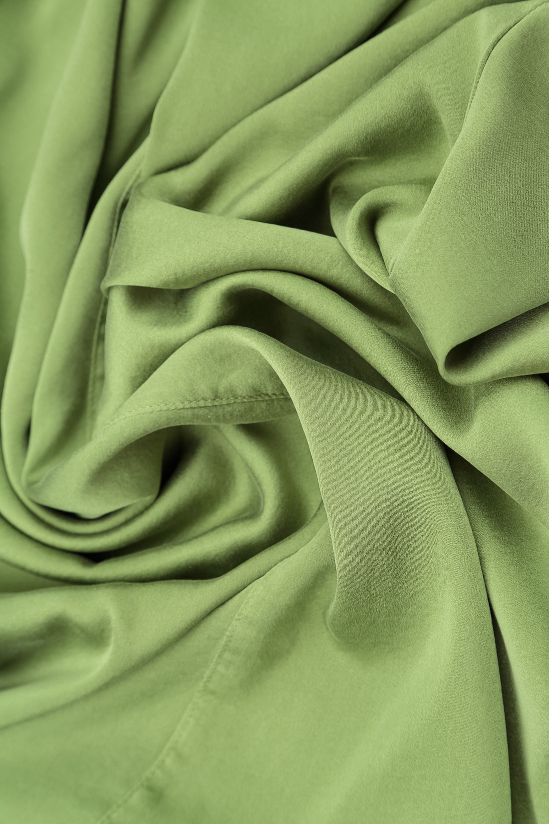 Sleeveless Shamrock Green Silk Top 5