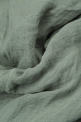 Sage Gauze Linen Scarf 4