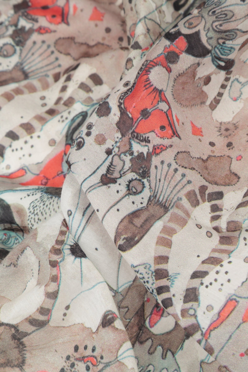 Savannah Silk Cotton Scarf