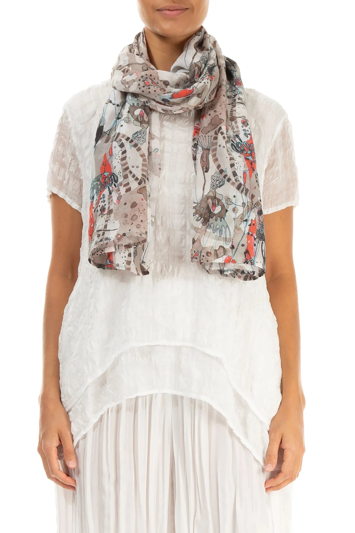 Savannah Silk Cotton Scarf