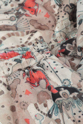 Savannah Tulip Silk Cotton Skirt 5