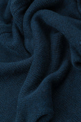 Seam Detail Navy Linen Cardigan 5