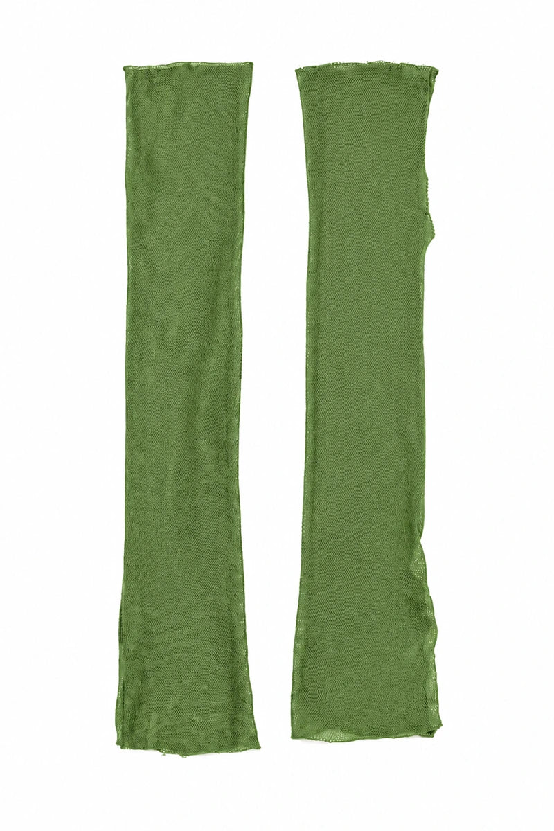 Shamrock Green Mesh Soft Cotton Wristlets 4
