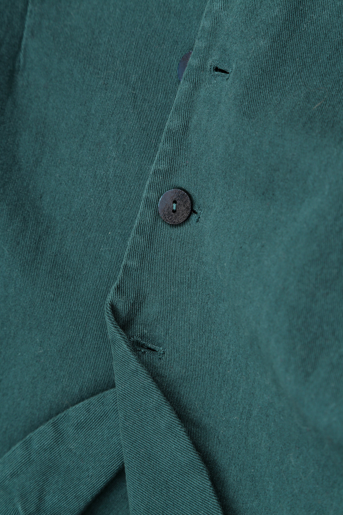Shaped Deep Turquoise Denim Cotton Jacket 6