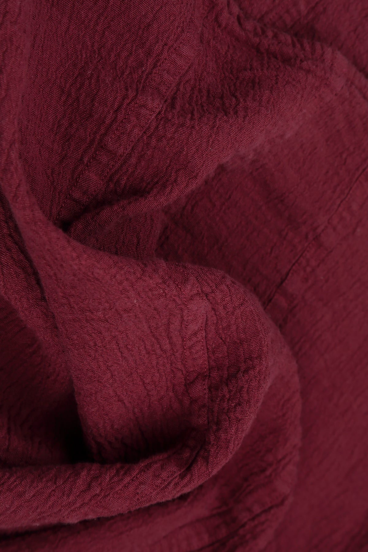 Short Sleeves Antique Ruby Linen Viscose Blouse 5